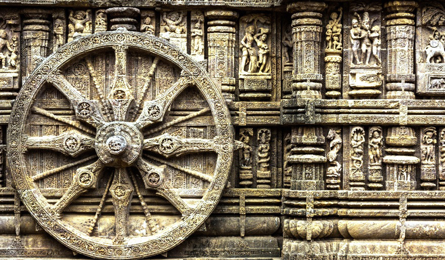Karma Wheel Samsara Symbol Reincarnation