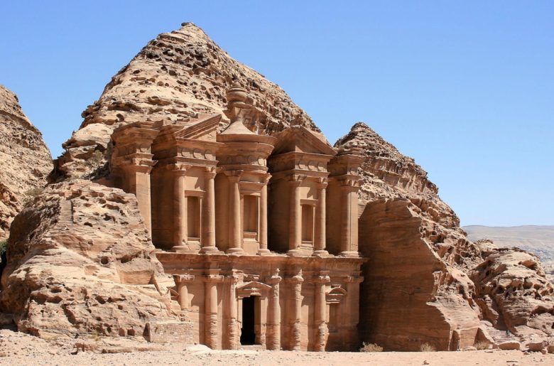 The Monastery Petra in Jordan Ancient Technology Ancient Civilization