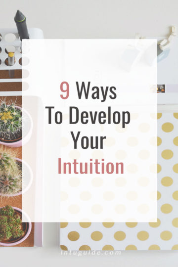 Develop your intuition, intugide.com