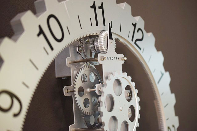 Space and time, clock mechanism