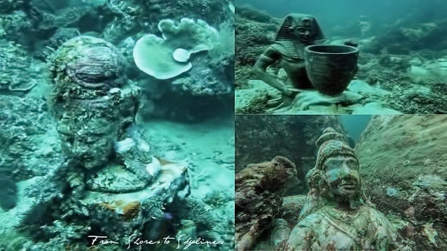 Kumari Kandam Lost Ancient Civilization Sunken City Archeology Statues Water Intuguide.com